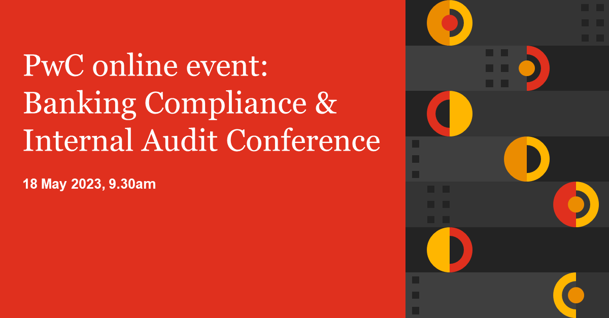 PwC online event Banking Compliance & Internal Audit Conference